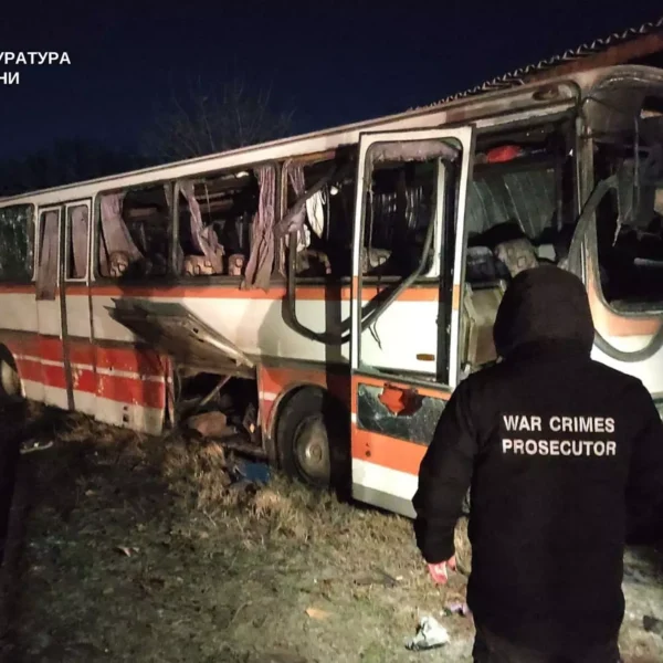 Russian Drone Hits Bus in Ukraine, Kills 15 Ahead…