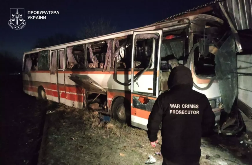 Russian Drone Hits Bus in Ukraine, Kills 15 Ahead of Peace Talks