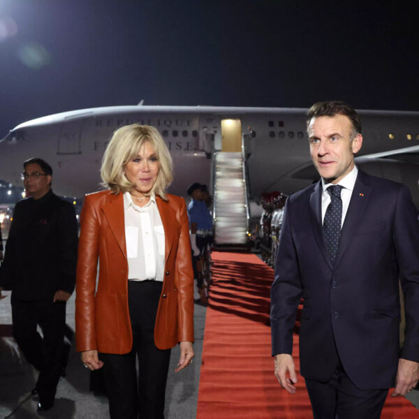 French President Macron Arrives in Mumbai for India Visit
