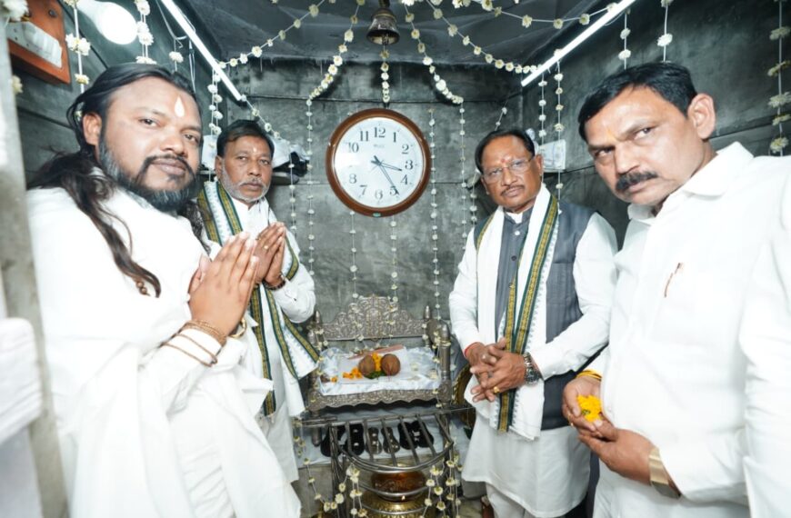 Our government is working on the path shown by Baba Guru Ghasidas Ji – Chief Minister Sai