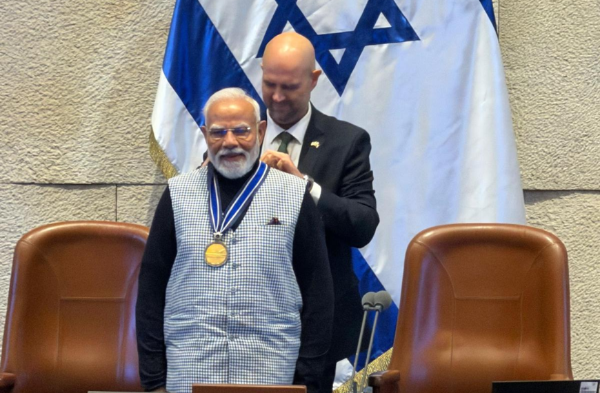 Modi at Knesset: India backs&hellip;