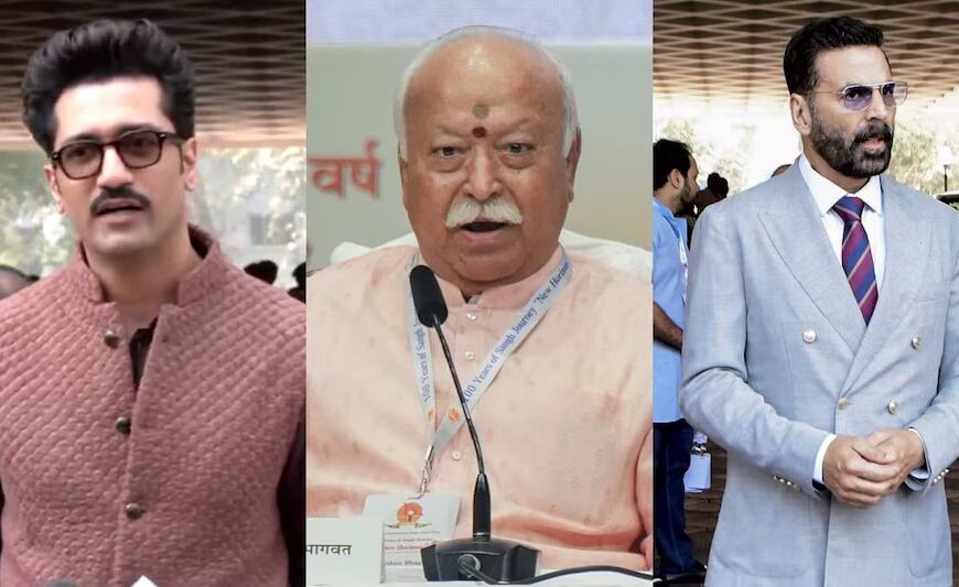 Bollywood Stars Spotted at RSS Event, Adnan Sami Says “All Misunderstandings Cleared”