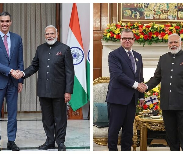 PM Modi meets president of Spain, PM of Finland;&hellip;