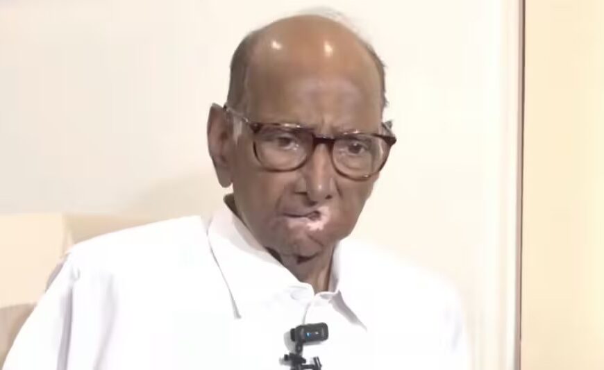 Sharad Pawar’s health deteriorates, admitted to hospital