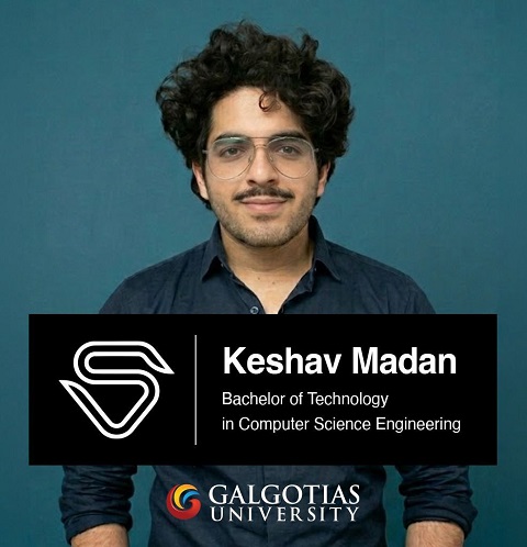 Galgotias University Student Keshav Madan&hellip;