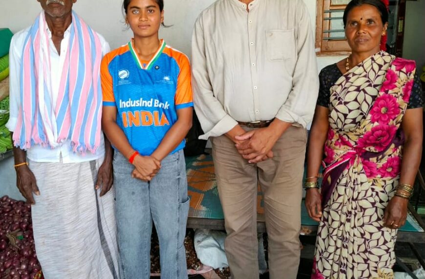 Ranga Rao Memorial School for Differently Abled Alumna Deepika T C gets a Grand Welcome in her Hometown