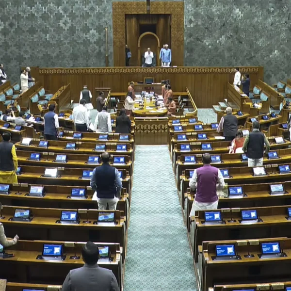 Lok Sabha Proceedings Adjourned Till Noon