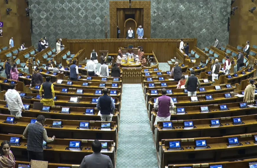 Lok Sabha Proceedings Adjourned Till Noon