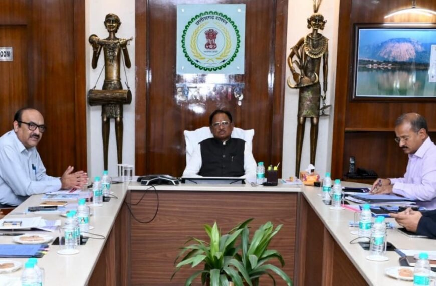 Chief Minister Vishnu Deo Sai Reviews Preparedness Amid West Asia Developments, Urges Vigilance and Public Calm