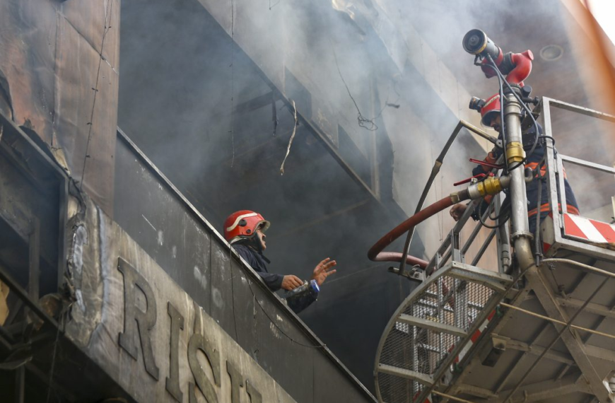 Three children among 9 of family killed in massive fire at building in Delhi’s Palam
