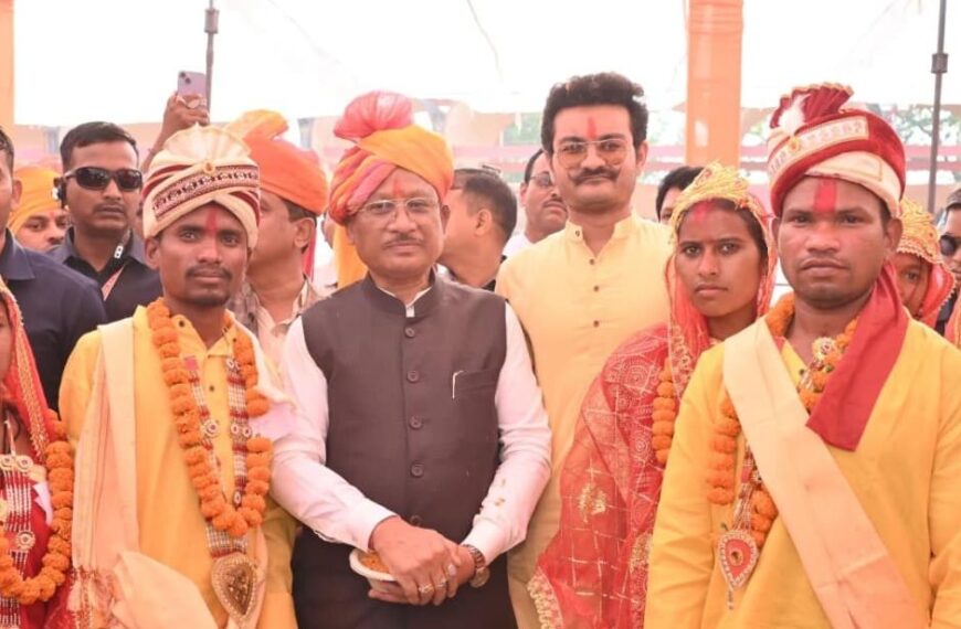 A Pledge to Honor Daughters: Chief Minister Blesses 240 Newlywed Couples with a Happy Married Life