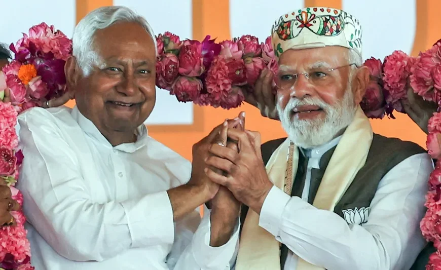Nitish Heads to Delhi… Decision on Successor Imminent; BJP’s Challenge: How to Manage the JDU?
