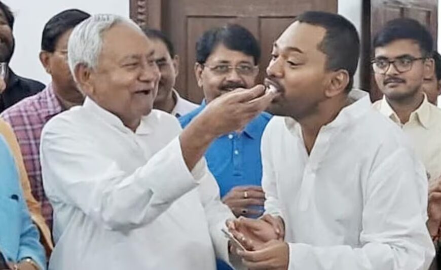 Will Nitish’s son Nishant take over the reins of the JDU? A decision will be made this evening