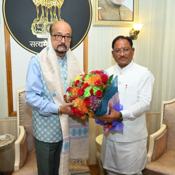 Chief Minister Vishnu Deo Sai Extends Birthday Greetings to Governor Ramen Deka