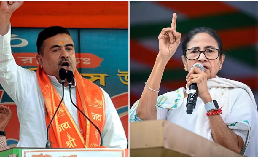 BJP Plays a Mind Game with Mamata Banerjee! Here is the Strategy Behind Fielding Suvendu from Bhabanipur!