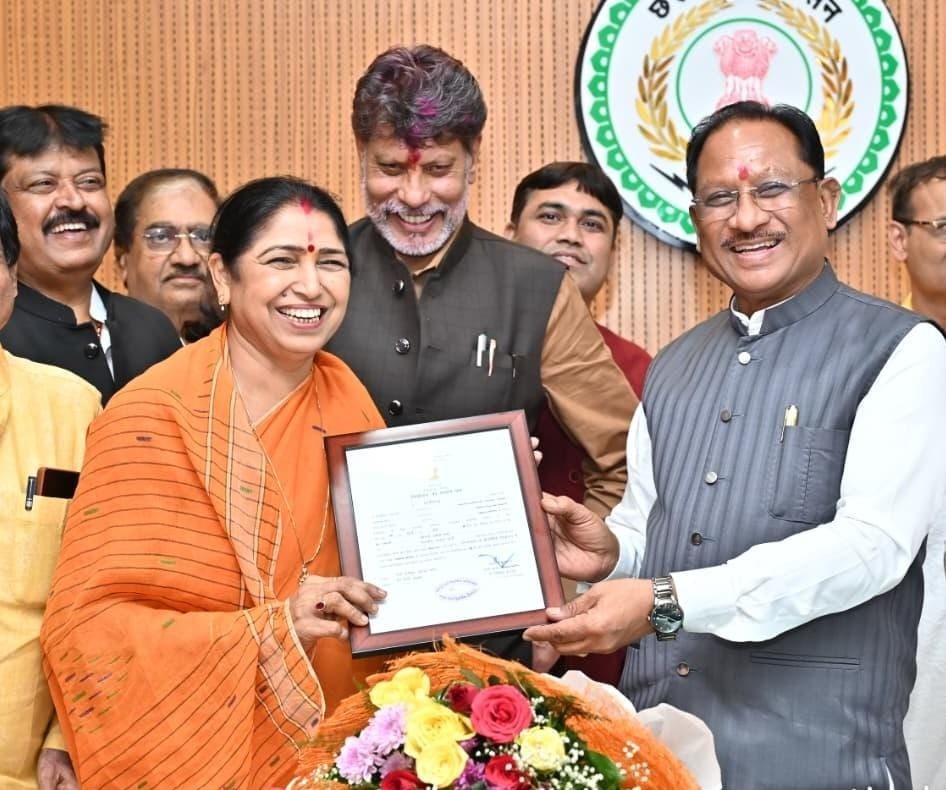 Newly Elected Rajya Sabha Member Lakshmi Verma&hellip;