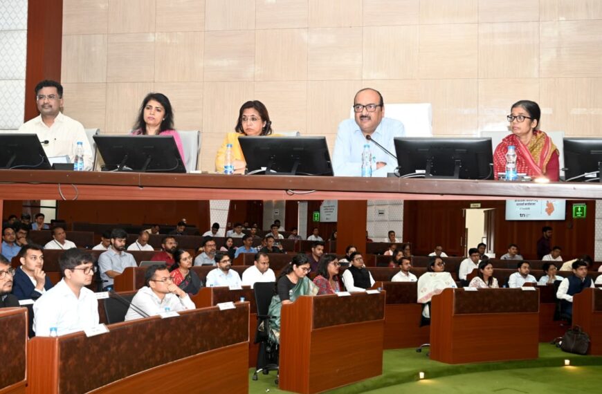 Consultative Workshop on Livelihood Enhancement in Naxal-Affected Districts Concludes Under the Chairmanship of Chief Secretary Vikas Sheel