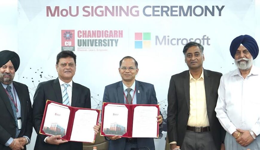 Microsoft Establishes 'Skill Center' at Chandigarh University