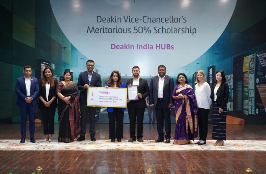 Chitkara University Students Win Deakin University's 50% Vice-Chancellor's Scholarships for Global Study Pathway