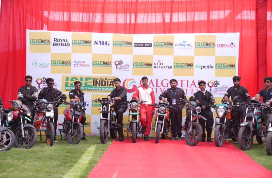 Galgotias University Hosts National E-Bike Challenge to Promote Green Mobility in India