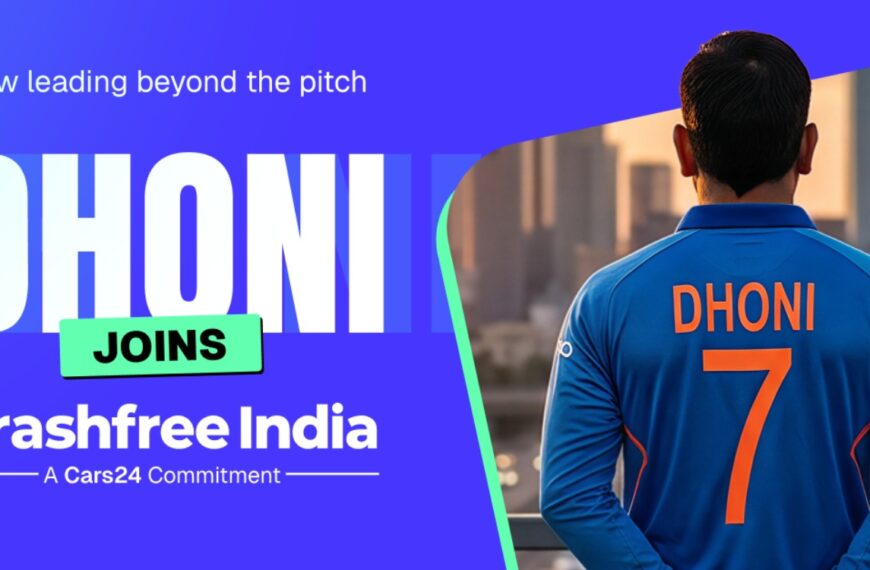 MS Dhoni Joins Cars24's Crashfree India As Goodwill Ambassador