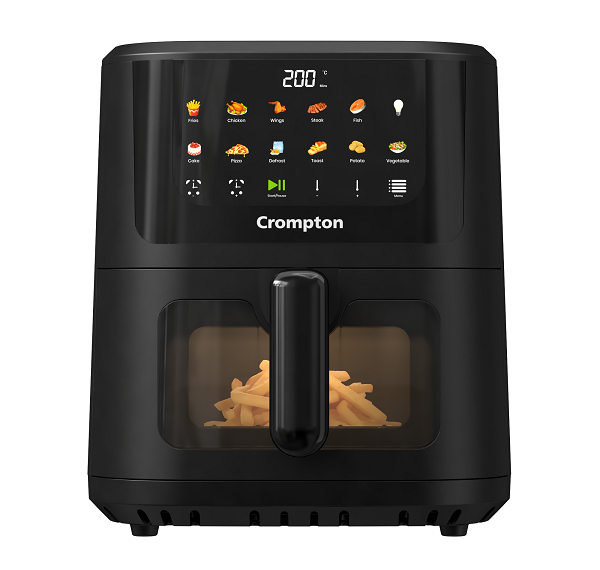 Crompton Launches Ameo Pro 5.5L Air Fryer with Even Heating Technology for Consistent Cooking