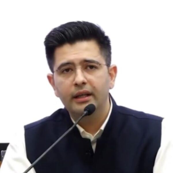 Raghav Chadha, six AAP MPs join BJP