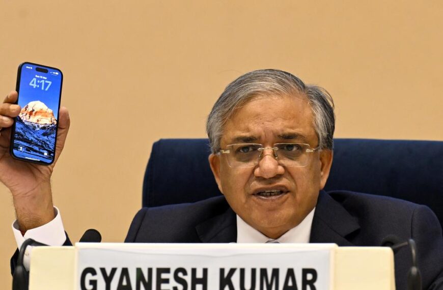 Opposition parties submit fresh notice seeking motion for removal of CEC Gyanesh Kumar