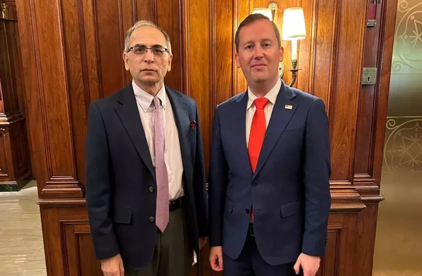 Ambassador Kwatra Meets US Envoy to India Sergei Gor