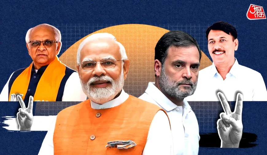 Gujarat Local Body Election Results 2026: The Saffron Flag Flies High Again in Gujarat… BJP Sweeps All 15 Corporations; AAP Completely Wiped Out in Surat.