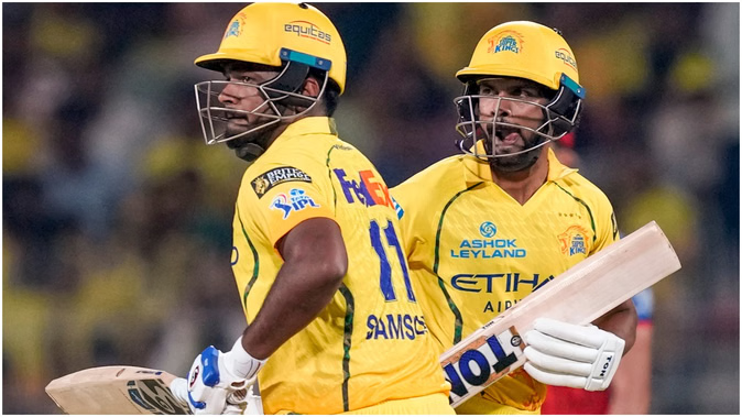 CSK vs PBKS Live Score: Chennai’s score crosses 100; 80+ run partnership between Ayush and Mhatre.