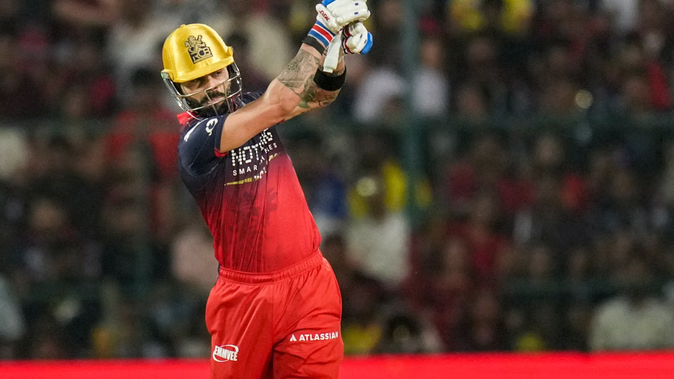 RCB vs CSK Live Score: First blow for RCB—Virat Kohli dismissed for 28 runs; Anshul Kamboj strikes.