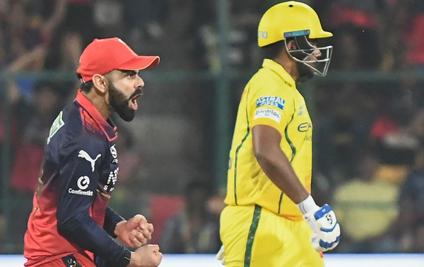 RCB vs CSK Highlights: RCB Wins Match by 43 Runs; Chennai All Out for 207; Bhuvneshwar Takes Three Wickets