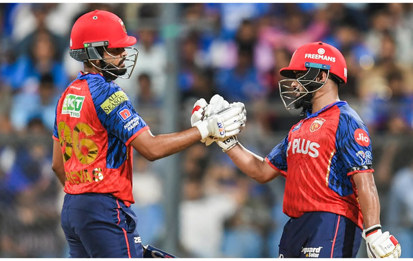 MI vs PBKS Highlights: Punjab Crushes Mumbai by Seven Wickets; Century Partnership Between Prabhsimran and Shreyas