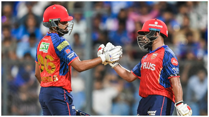 MI vs PBKS Highlights: Punjab Crushes Mumbai by Seven Wickets; Century Partnership Between Prabhsimran and Shreyas