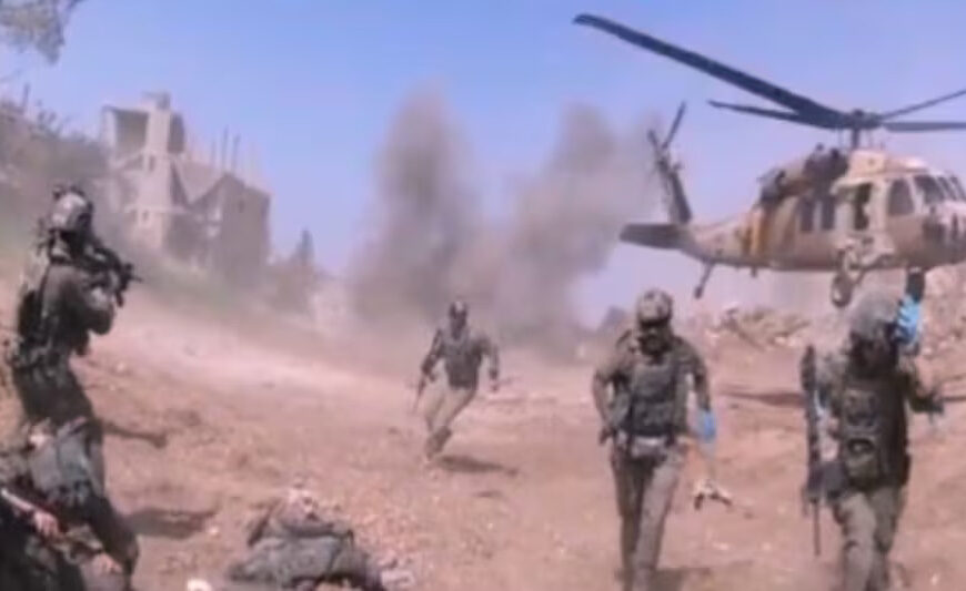 VIDEO: Hezbollah Rains Bombs on Ongoing Rescue Operation—Israeli Soldiers Flee for Their Lives