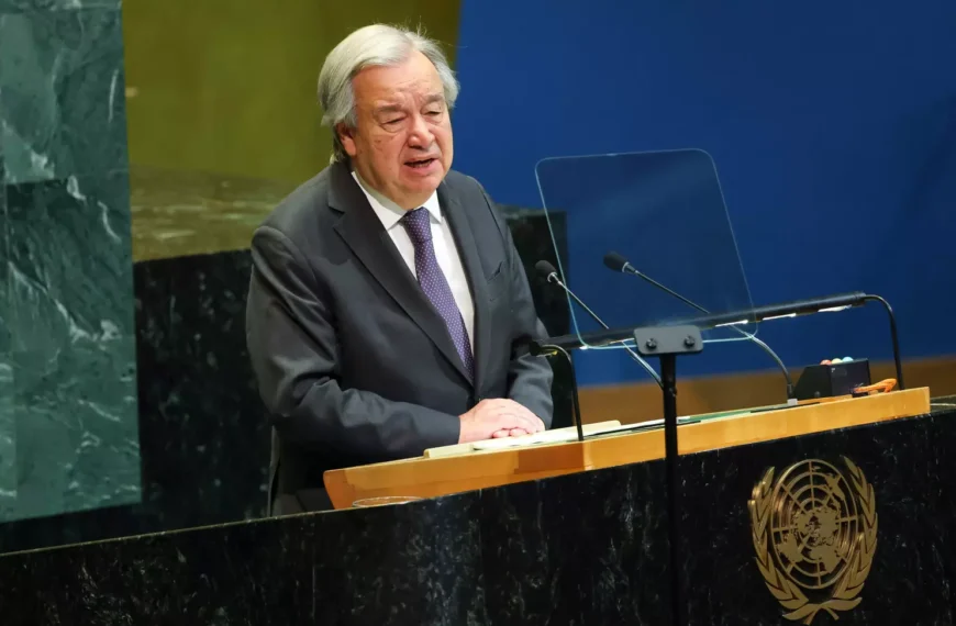UN Chief Urges Opening of Hormuz, No Tolls or Discrimination