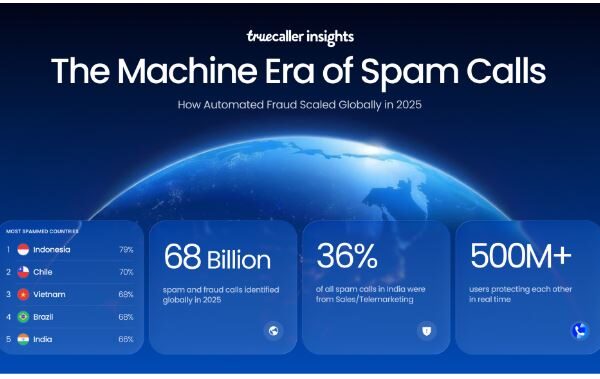 India Among World's Most Spam-Affected Nations, Ranks Fifth Globally: Truecaller Report