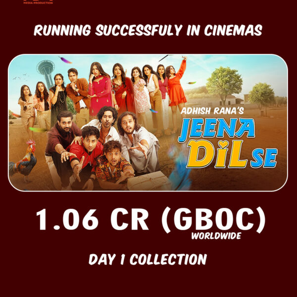 Youth-Centric Debut Film 'Jeena Dil Se' Opens Strong with Rs 1.06 Crore on Day 1