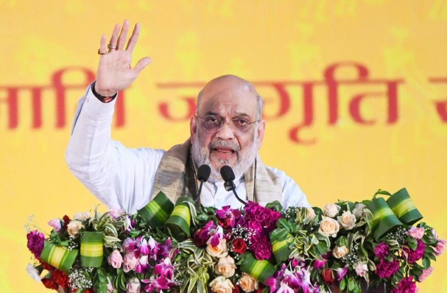 At Sangh Parivar’s janjati mahakumbh, Amit Shah assures UCC will never apply to tribals