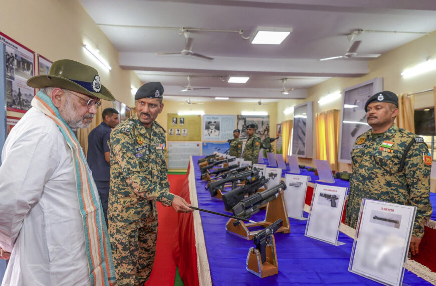 Amit Shah calls for ‘quadrangular security grid’ to safeguard country’s borders