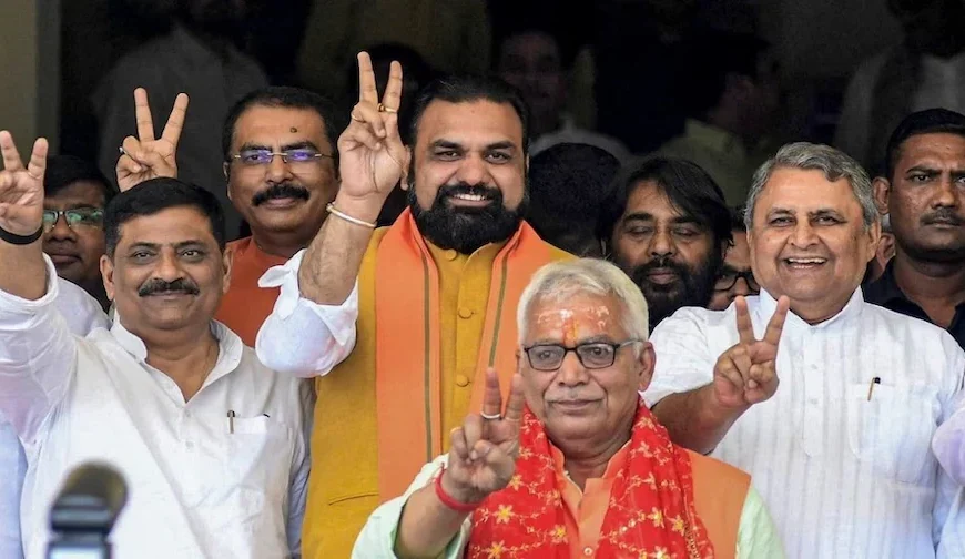 Bihar Cabinet Expansion Live: 32 Ministers, Including Nishant, Take Oath; PM Modi and Nitish Also Present
