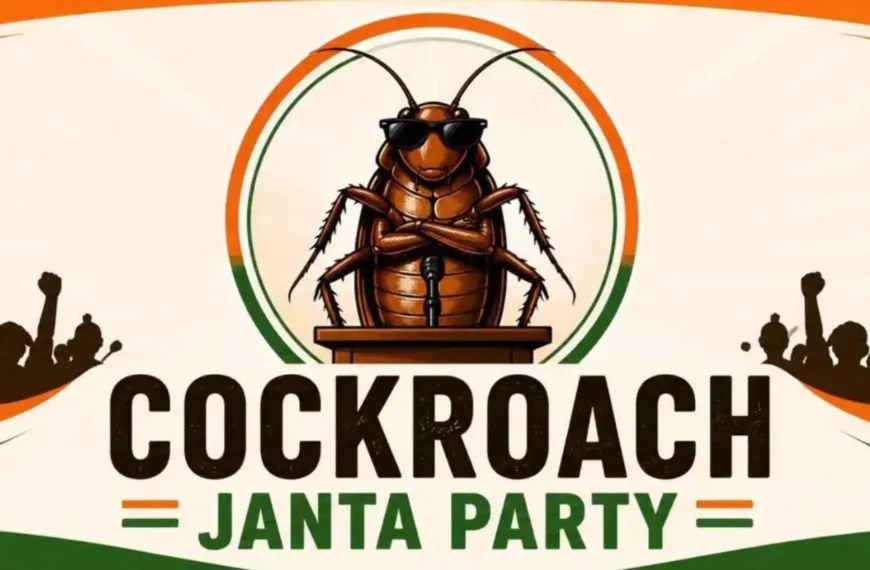 Cockroach Janta Party Attracts Youth With Satirical Political Campaign