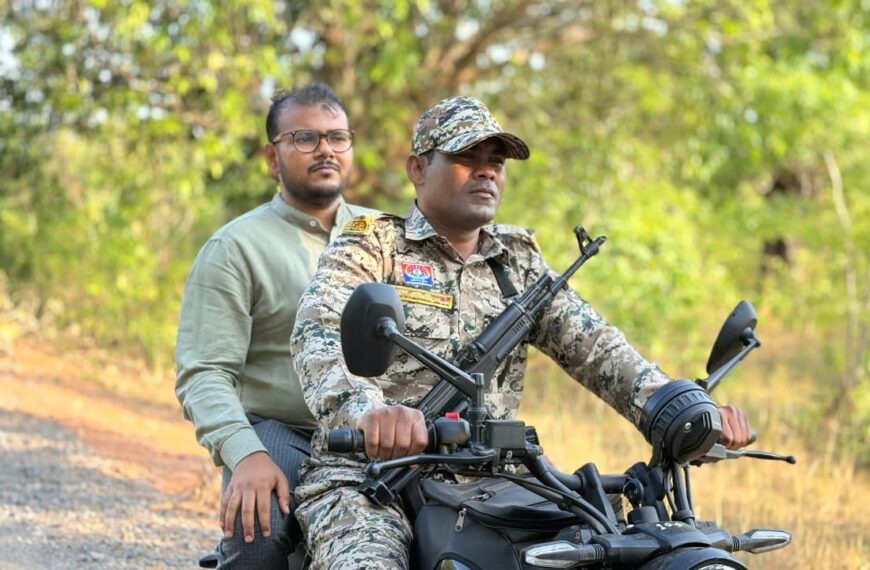 Collector and SP Reach Remote Hillsides on the ‘Motorcycle under the Good Governance Scheme’