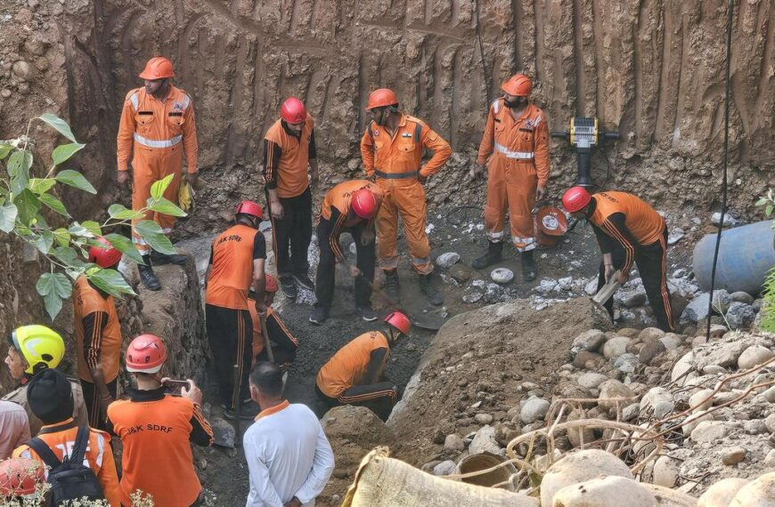 Bridge collapse in Jammu: Three bodies, one injured pulled out from rubble; probe ordered