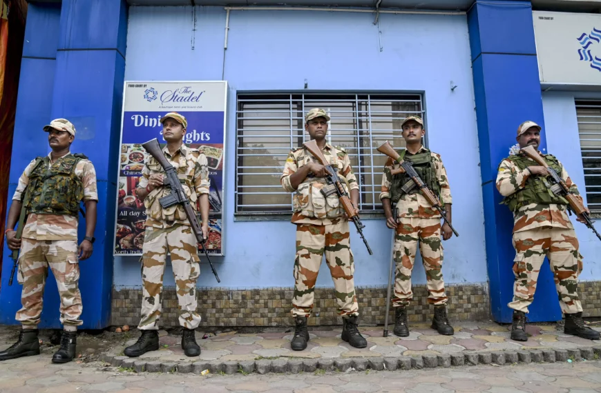 Kolkata: Security Tightened at Strongrooms Ahead of Election Results