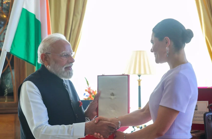 Modi Receives Sweden’s Prestigious Award Royal Order of Polar Star