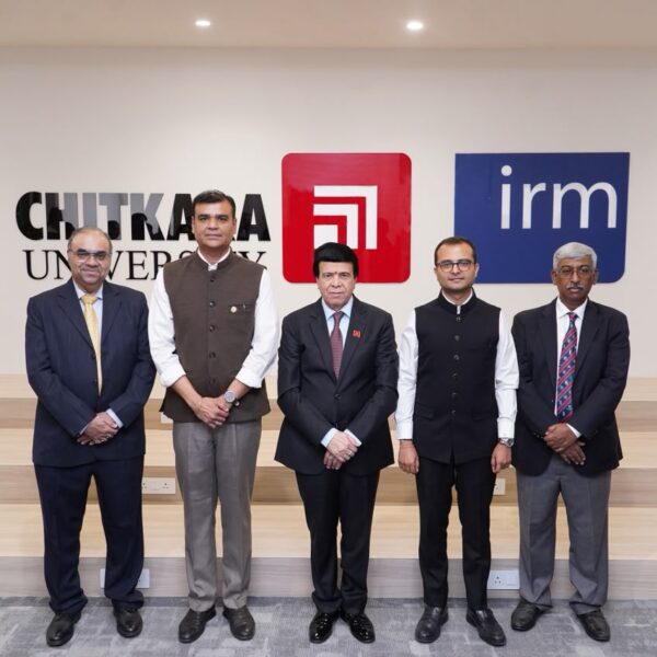 Chitkara University Launches Punjab's First IRM India Affiliate-Licensed Global Centre for Enterprise Risk Management