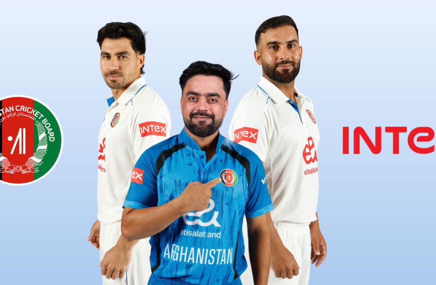Intex Partners Afghanistan Men's Cricket Team as Associate Sponsor for India Tour 2026