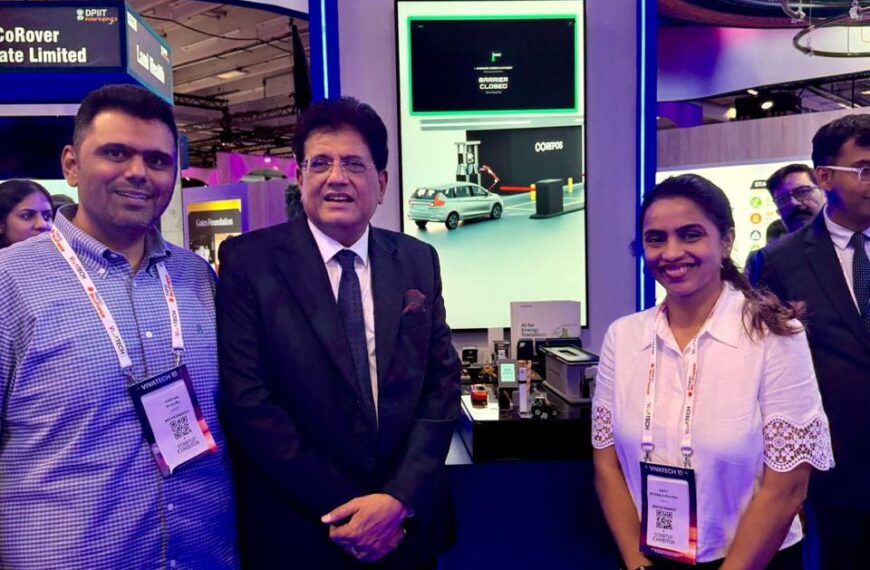 Shri Piyush Goyal Visits Repos Energy Booth at VivaTech Paris 2026, Backs Autonomous Fuelling as India's Next Energy Frontier